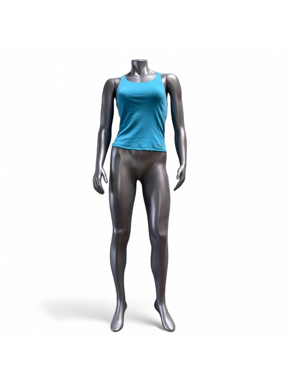 The North Face Women's Blue Racerback Tank Top Size S Activewear